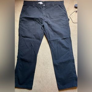 Black 40x32 baggy carhartt carpenter pants